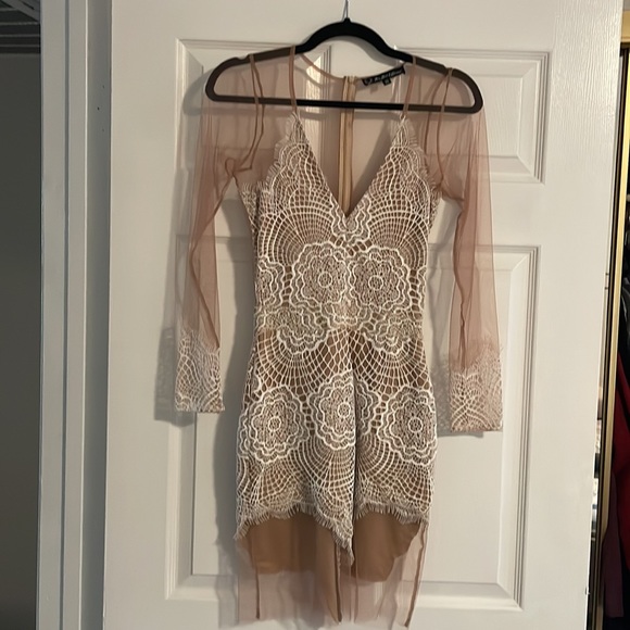 For Love and Lemons Antigua White Mini Dress - Picture 3 of 4